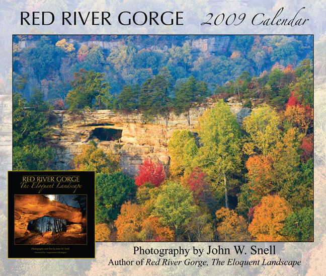 John Snell Photography Red River Gorge 2009 Calendar