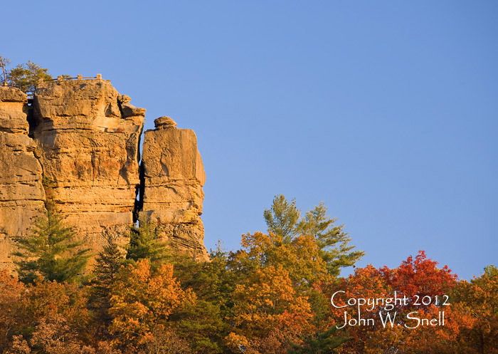 Chimney Rock Autumn