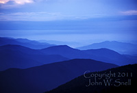 Evening at Mt.LeConte
