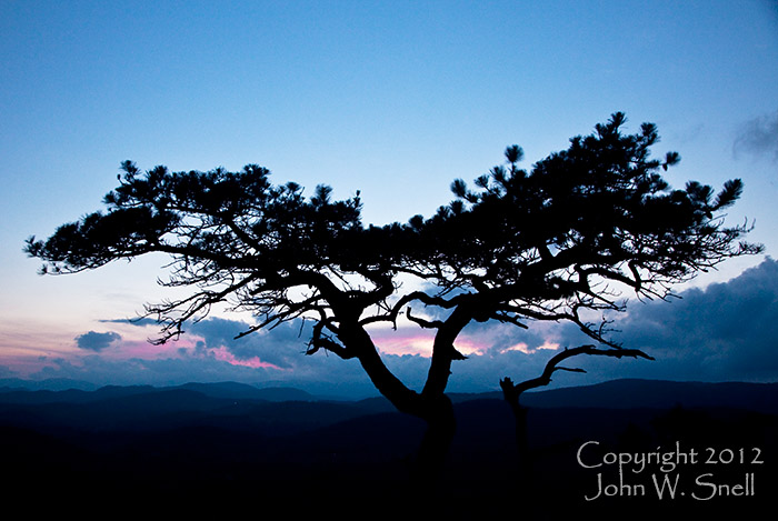 Evening Comes to Flat Rock