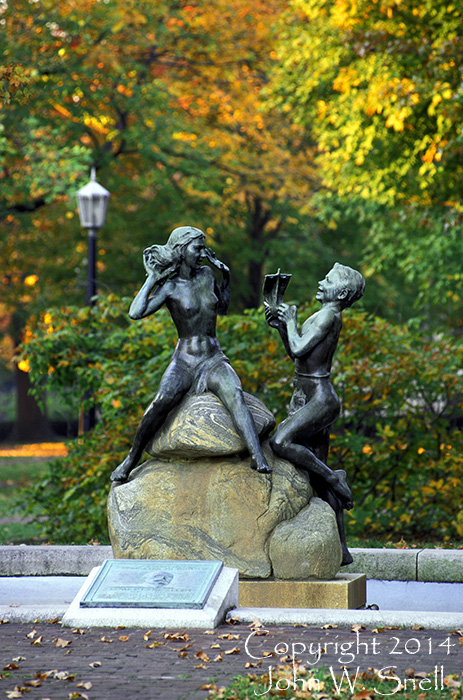Gratz Park Statue