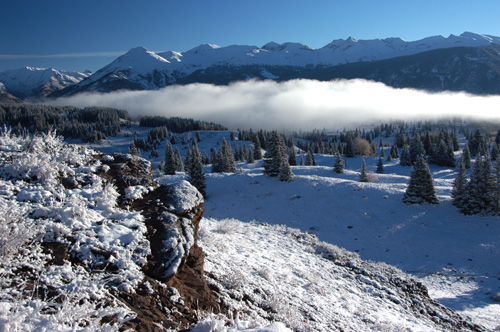 Lifting Fog at Molas Pass