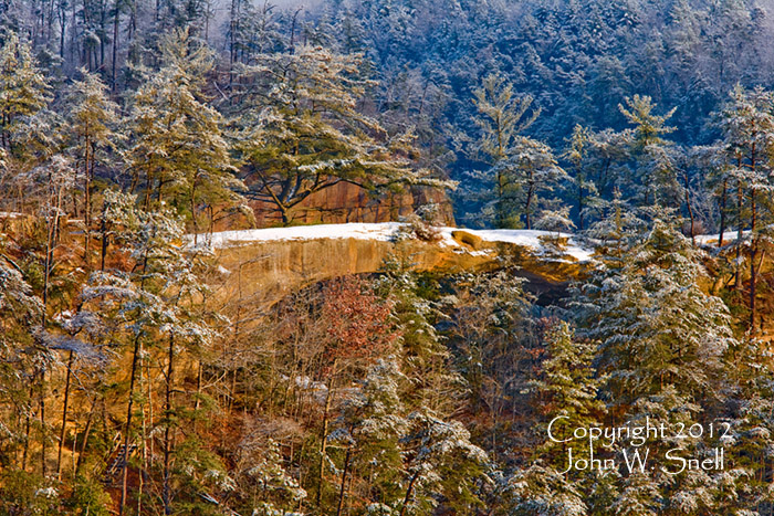 Sky Bridge in Winter