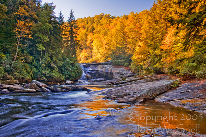 Triple Falls Reflection