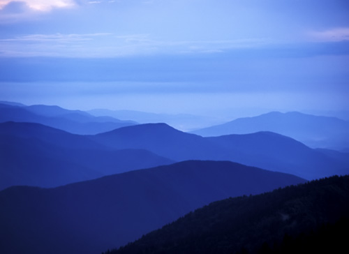 Evening at Mt. LeConte