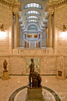 Lincoln Statue in Rotunda