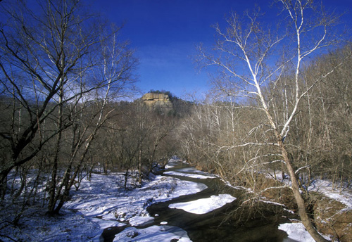 Raven Rock, Winter View