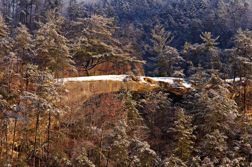 Sky Bridge in Winter